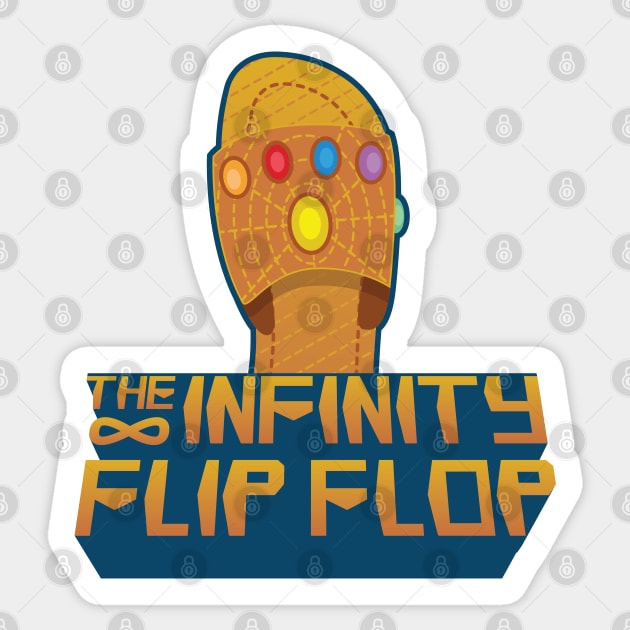 Infinity flip flops hot sale